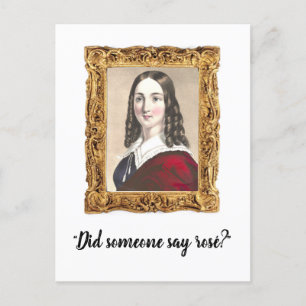 "Hat jemand Rosé gesagt?" Funny Wine Mama Postkart Postkarte