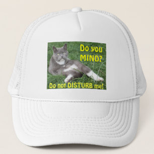 Hat Katze macht dir etwas aus Truckerkappe