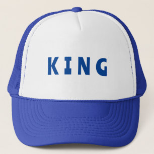 Hat King Cap Custom Text Trucker Hats oder Caps Truckerkappe