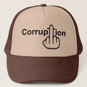 Hat Korruption Sind zum Kotzen Truckerkappe