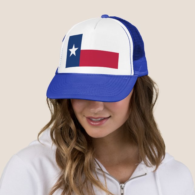 Hat mit Flag Texas Staat - USA Truckerkappe (Beispiel)