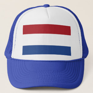 Hat mit Flagge der Niederlande Truckerkappe
