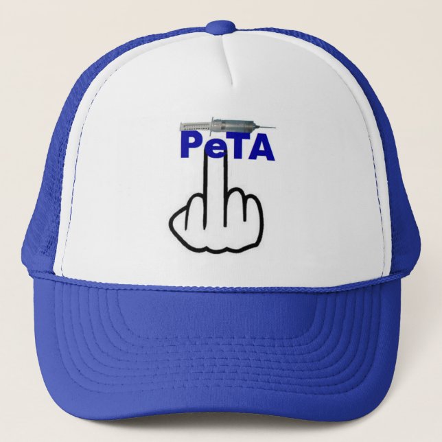 Hat Peta Dreh Truckerkappe (Vorderseite)