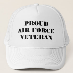 Hat Proud Air Force Veteran Truckerkappe