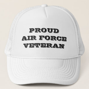 Hat Proud Air Force Veteran Truckerkappe
