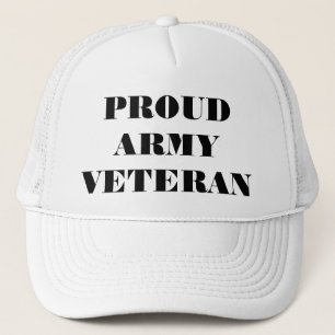 Hat Proud Army Veteran Truckerkappe