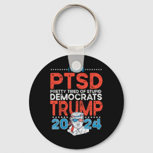 Hat Ptsd Hübsch müde von dubiosen Demokraten - Tru Schlüsselanhänger