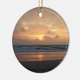 Hat Rin Beach Sunrise ... Koh Phangan, Thailand Keramikornament