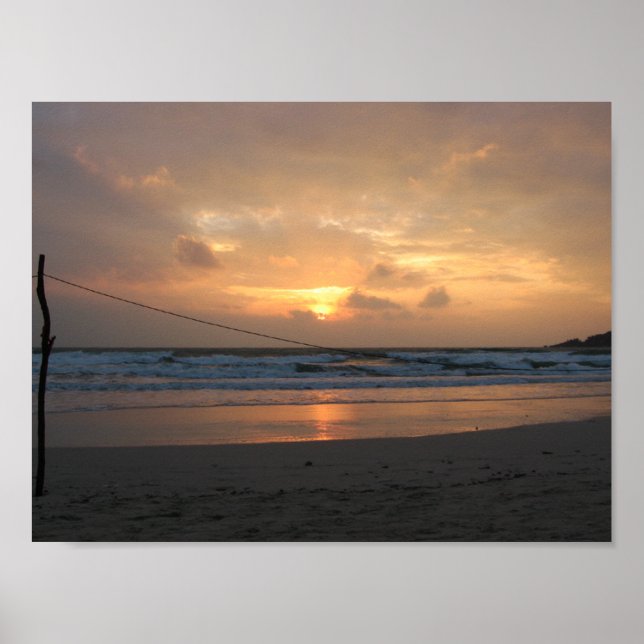 Hat Rin Beach Sunrise ... Koh Phangan, Thailand Poster (Vorne)