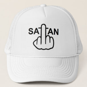 Hat Satan Drehte Truckerkappe