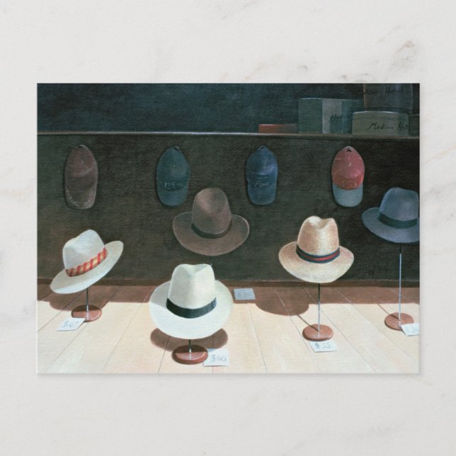 Hat Shop 1990 Postkarte (Vorderseite)
