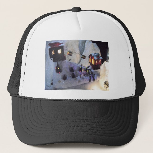 Hat Ski Slope Truckerkappe (Vorderseite)