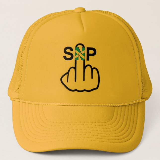 Hat SNP Gedreht Truckerkappe (Vorderseite)
