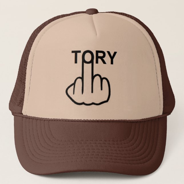 Hat Tory Gedreht Truckerkappe (Vorderseite)
