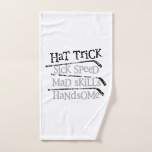 Hat Trick (Hockey) Badetuch-Set Badhandtuch Set