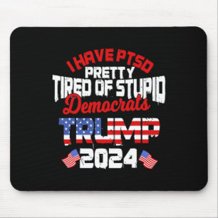 Hat Trump Hübsch müde von dubiosen Demokraten geha Mousepad