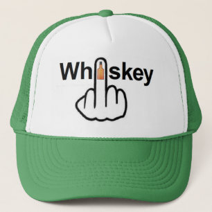 Hat Whiskey Gedreht Truckerkappe