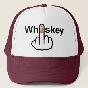 Hat Whiskey Gedreht Truckerkappe