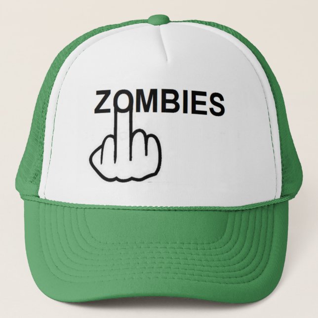 Hat Zombies Gedreht Truckerkappe (Vorderseite)