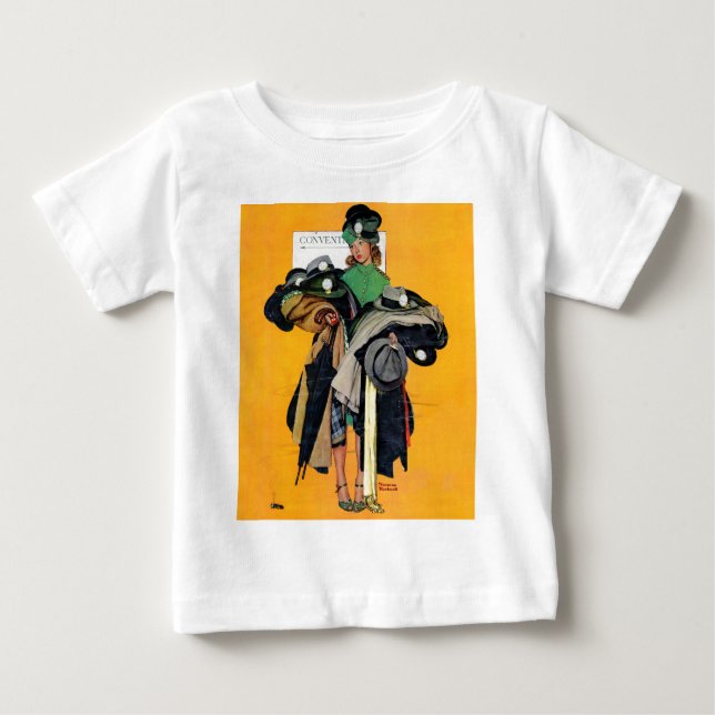 Hatcheck Girl Baby T-shirt (Vorderseite)