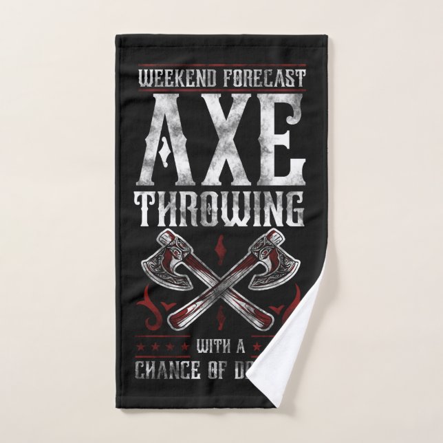 Hatchet Ax, der Lumberjack Bier Chance Handtuch (Handtuch)