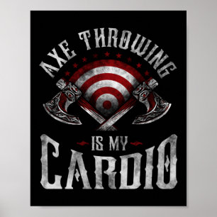 Hatchet Ax Throwing ist mein Cardio Poster