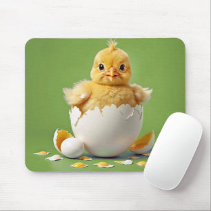 Hatching Baby Chick Mousepad