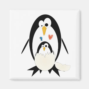 Hatching Pinguin Magnet