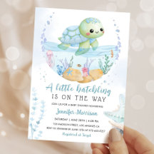 Hatchling-Baby-Party Meeresschildkröte Süße Wasser