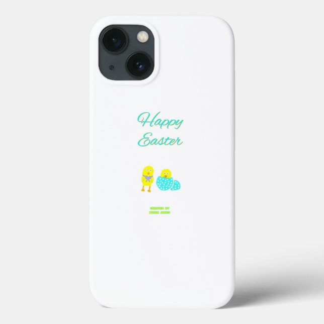 Hatchlings de Pâques Apple iPhone 13 Coque (Verso)
