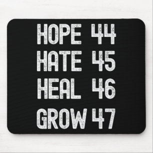 Hate Heal Stimmabgabe für 2024 Präsident Kamala Ha Mousepad