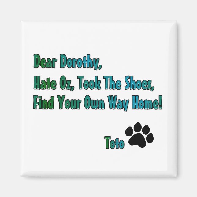 Hate oz magnet (Vorne)