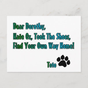 Hate oz postkarte
