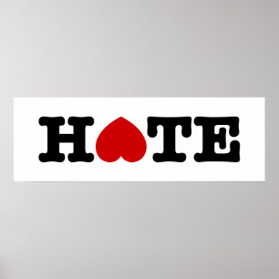 HATE POSTER