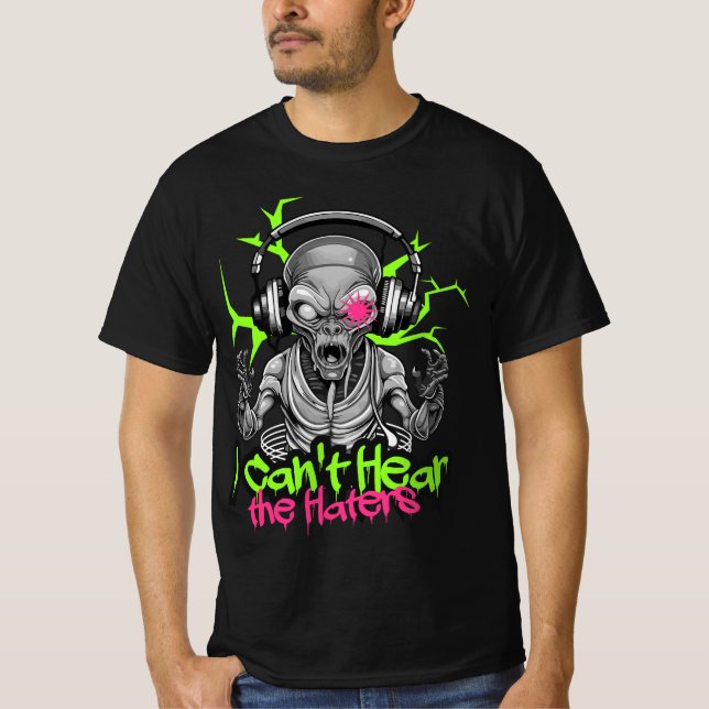 Haters Fitness Graphic T - Shirt (Vorderseite)