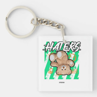 HATERS Teddy Bär - Die Liebe mit einer Touch besin Schlüsselanhänger