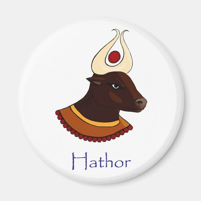 Hathor - Ancient Egyptian goddeß magnet (Vorne)