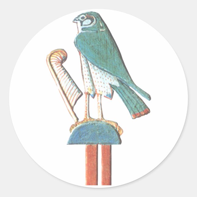 Hathor-Ansprache Runder Aufkleber (Vorderseite)