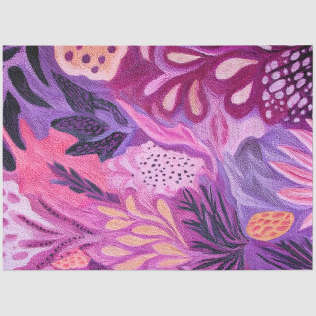 HATHOR Bloom Geschenkpapier Seidenpapier (Vorderseite)