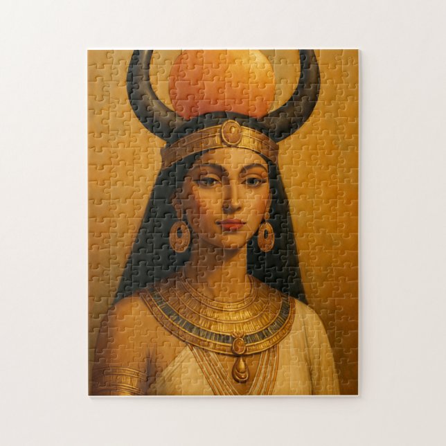 Hathor Goddess Puzzle - Alte ägyptische Kunst (Vertikal)