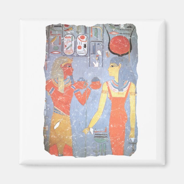 Hathor & Horemheb Magnet (Vorne)