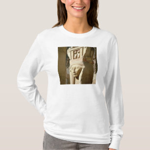 Hathor-köpfige Spalte, von der Kapelle von T-Shirt
