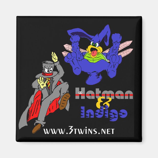 Hatman & Indigo Magnet (Vorne)