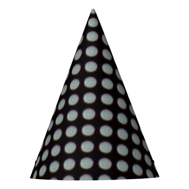 Hats aus blauem Party Partyhütchen (Vorderseite)