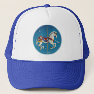 Hats, Kappen - Rotes, Weißes & Blaues Karussell