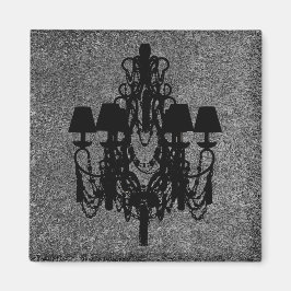 Hats n' Chandelier ~ Magnet