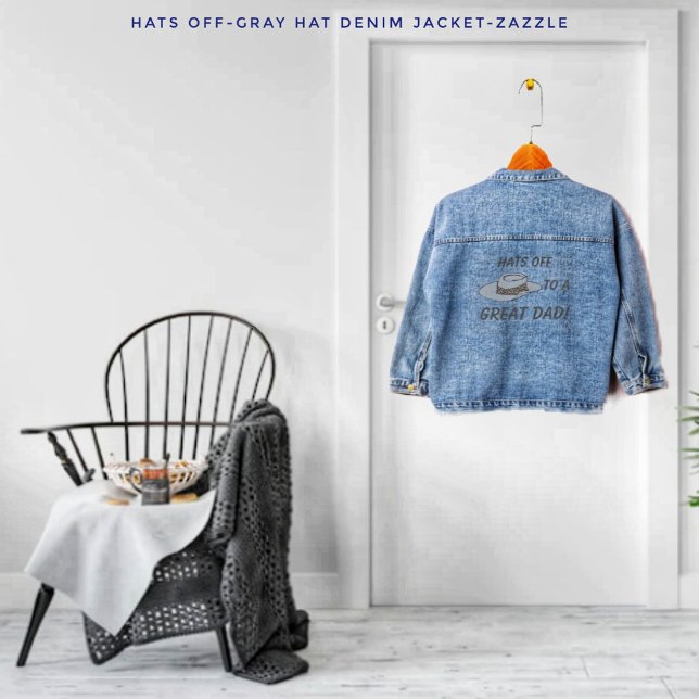 Hats Off-Gray Hat Jeansjacke (Von Creator hochgeladen)