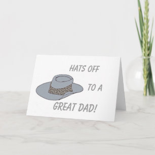 Hats Off-Gray Hat Karte