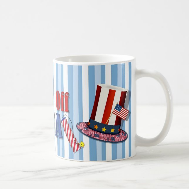 Hats Off USA Kaffeetasse (Rechts)