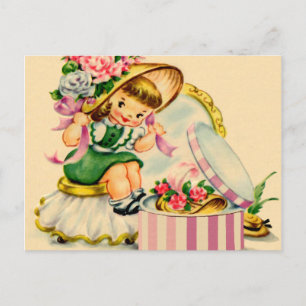 Hats versuchen postkarte